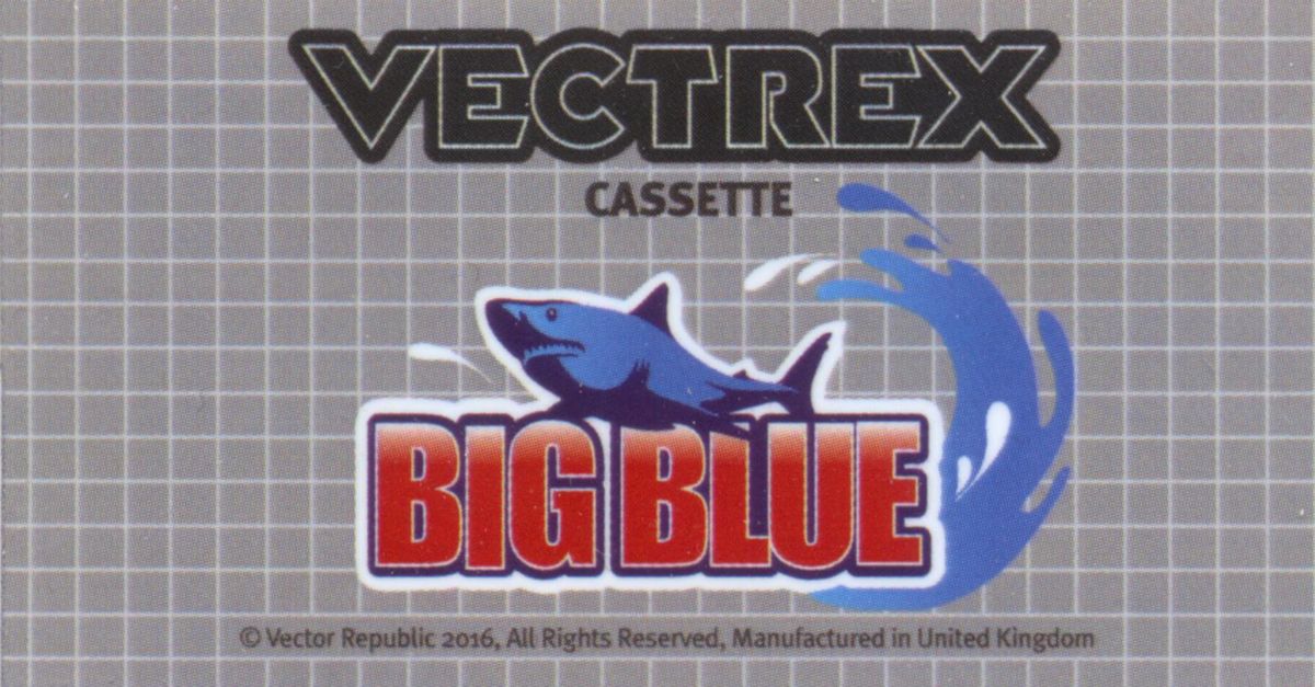 Big Blue box art for Vectrex